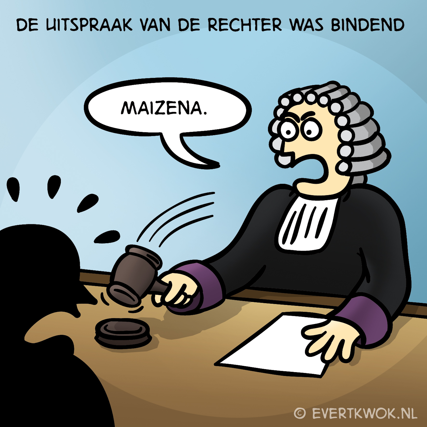 Evert Kwok onder ede